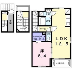 イセソラージュ　Ｅの物件間取画像